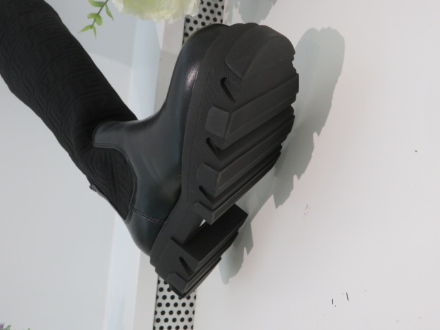 Kozaki Damskie X0153-1 BLACK 36-41 2