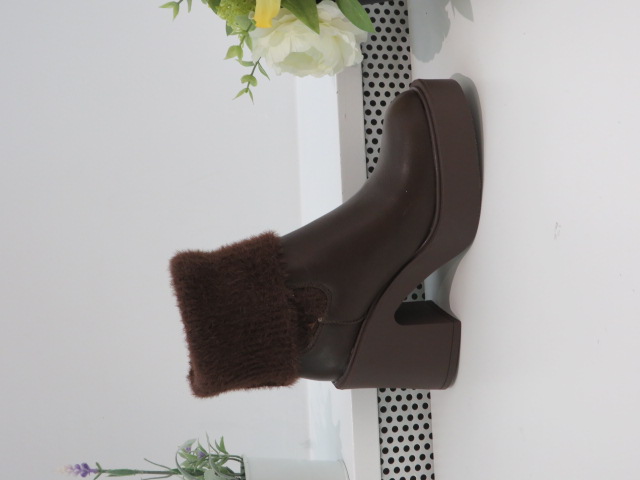 Kozaki Damskie 9560A BROWN 36-41 1