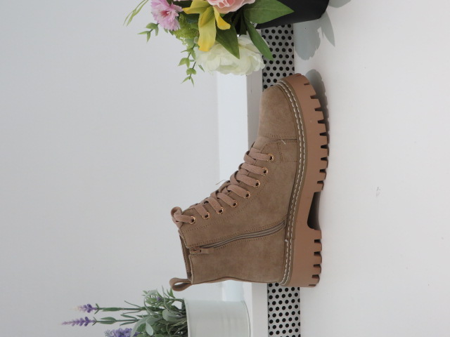 Kozaki Damskie 9568A-2 KHAKI 36-41 1