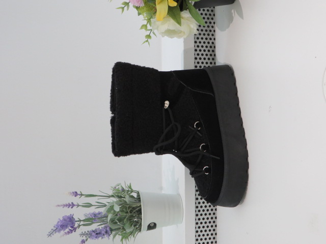 Botki Damskie 9081-03 BLACK 36-41