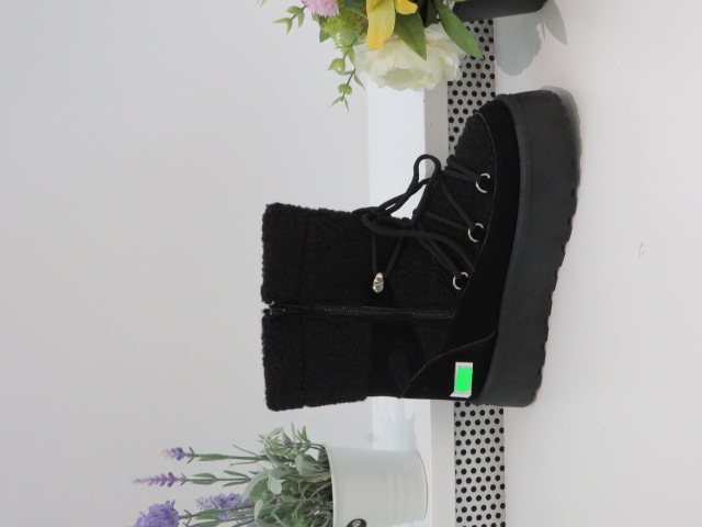 Botki Damskie 9081-03 BLACK 36-41 1