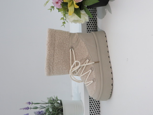 Botki Damskie 9081-03 BEIGE 36-41