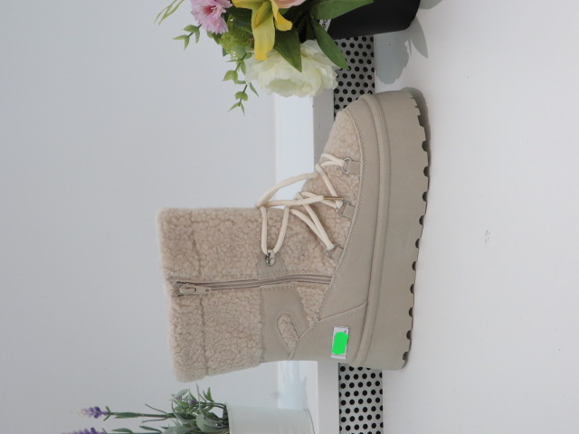Botki Damskie 9081-03 BEIGE 36-41 1