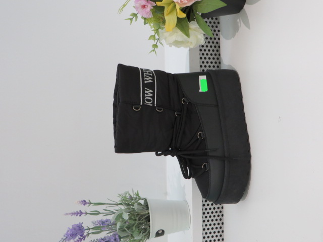 Botki Damskie 7530 BLACK 36-41