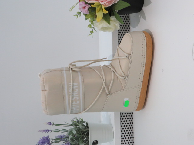 Botki Damskie 8121 BEIGE 36-41