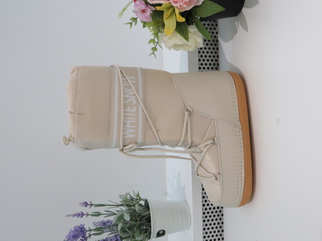Botki Damskie 8121 BEIGE 36-41 1