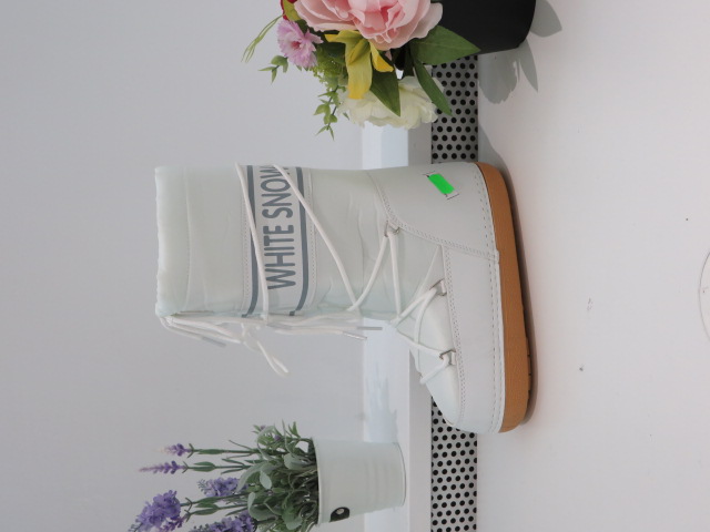 Botki Damskie 8121 WHITE 36-41