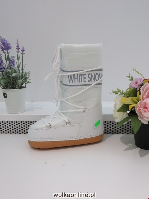 Botki Damskie 8121 WHITE 36-41