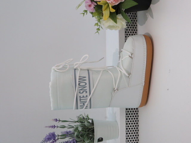 Botki Damskie 8121 WHITE 36-41 1