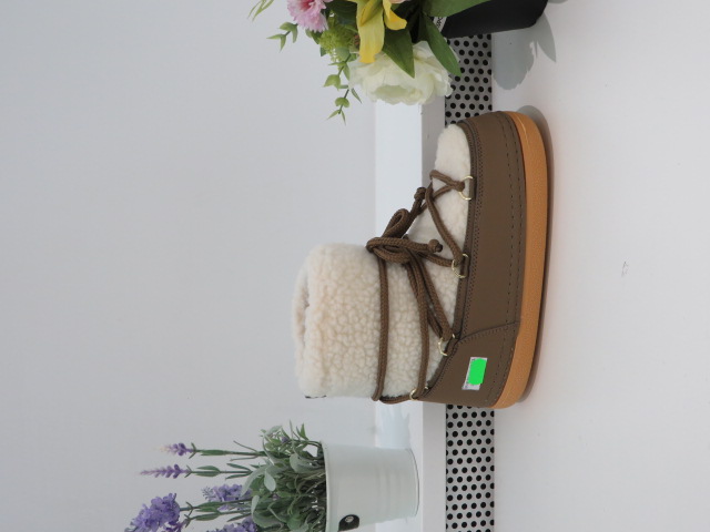 Botki Damskie 8120 KHAKI 36-41