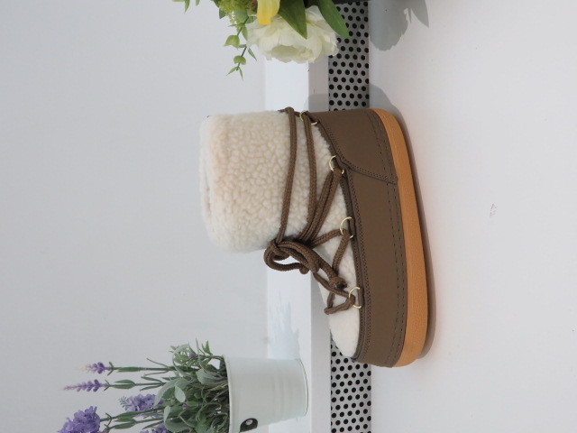 Botki Damskie 8120 KHAKI 36-41 1