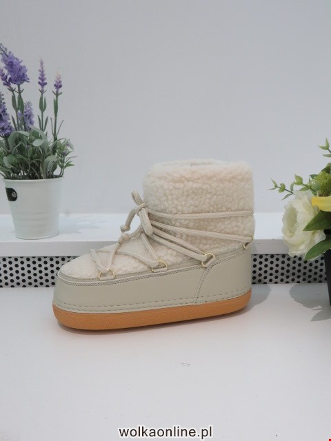 Botki Damskie 8120 BEIGE 36-41