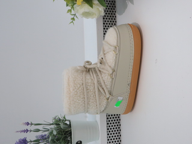 Botki Damskie 8120 BEIGE 36-41 1