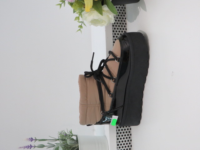 Botki Damskie 7532 KHAKI 36-41 1