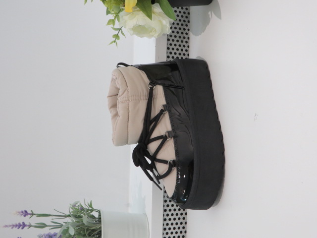 Botki Damskie 7532 BEIGE 36-41