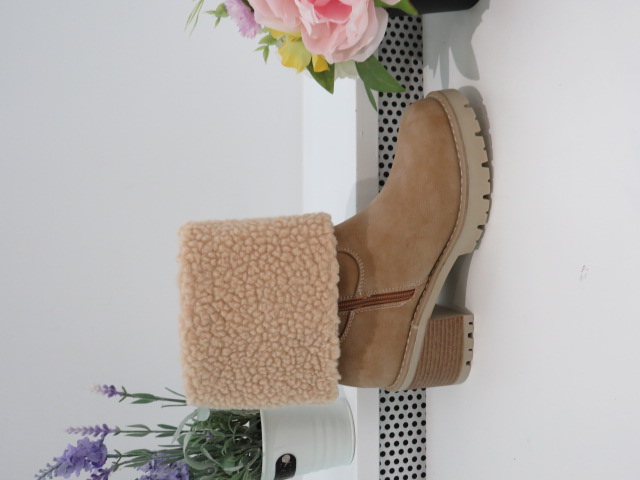 Botki Damskie 1537-GA BEIGE 36-41 1