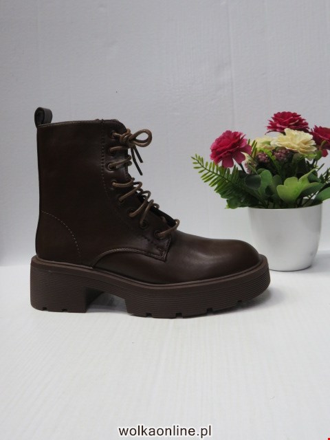 Botki Damskie 5668 BROWN 36-41