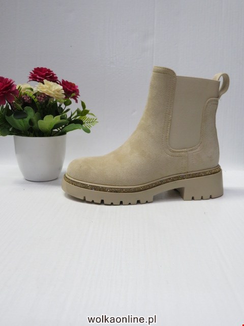 Botki Damskie 8662 BEIGE 36-41