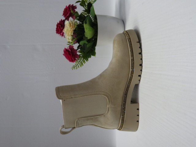 Botki Damskie 8662 BEIGE 36-41 1