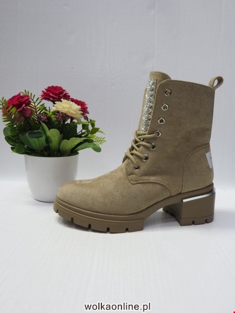 Botki Damskie SH0320-1 KHAKI 36-41