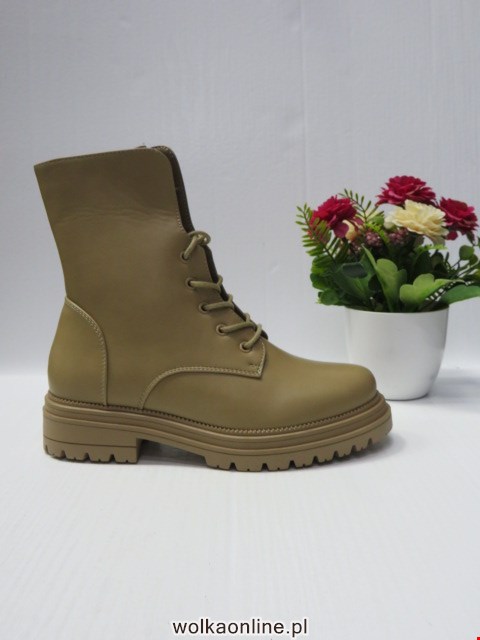 Botki Damskie 5757 KHAKI 36-41