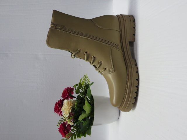 Botki Damskie 5757 KHAKI 36-41 1