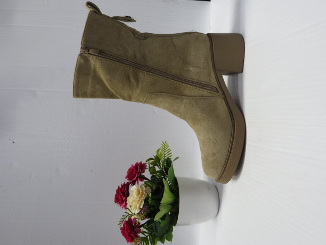 Botki Damskie 5755 KHAKI 36-41 1