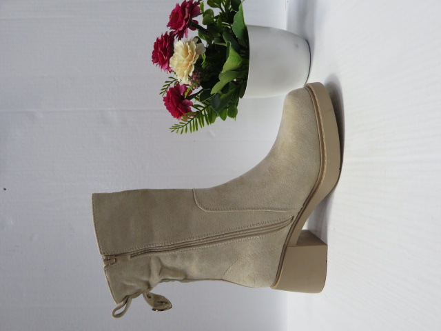Botki Damskie 5755 BEIGE 36-41 1