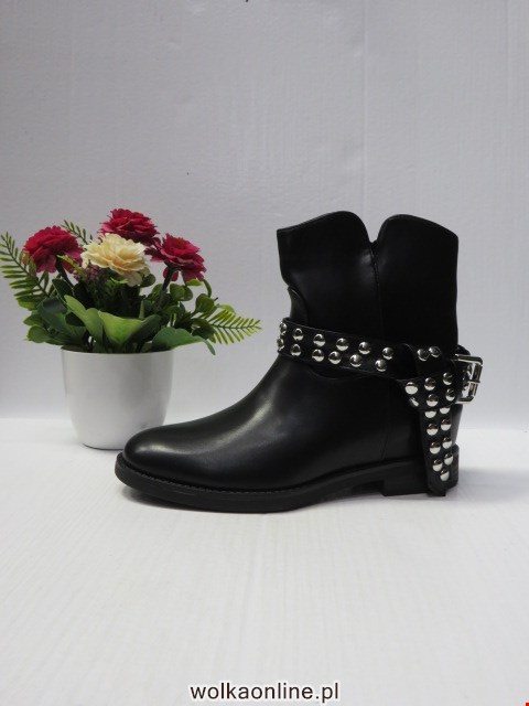 Botki Damskie 8523 BLACK 36-41