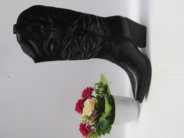 Kozaki Damskie HQ330 BLACK 36-41 1