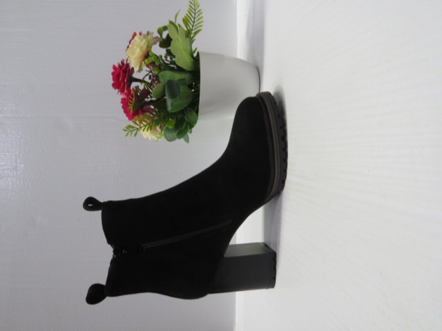 Botki Damskie KE212 BLACK 36-41 1