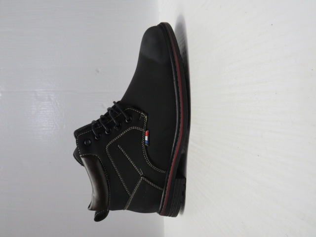 Botki Męskie 9362-1 BLACK 40-46