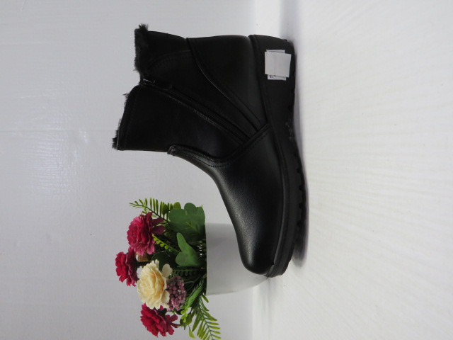 Botki Damskie 22T14-1 BLACK 37-42 1