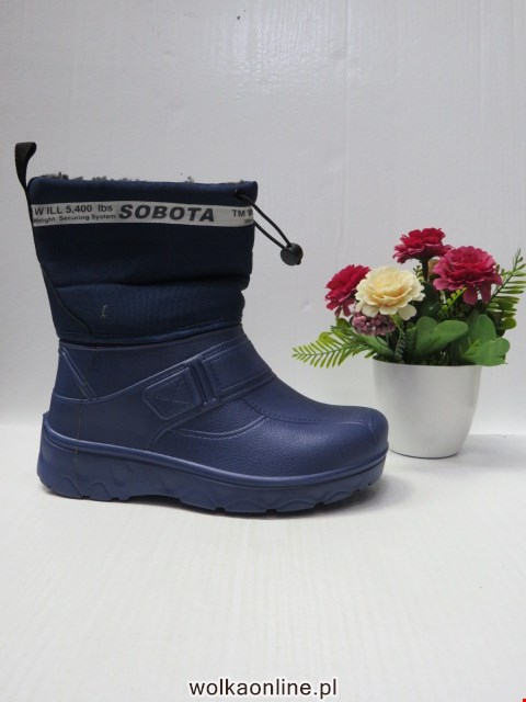 Kalosze Damskie D696-1 NAVY 38-42