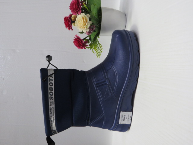 Kalosze Męskie M696-1 NAVY 42-46