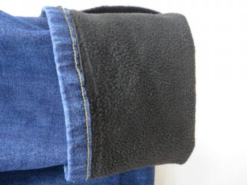 Jeansy męskie ocieplane MC615 1 kolor 31-40 3