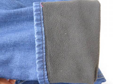 Jeansy męskie ocieplane F572 1 kolor 30-38 3