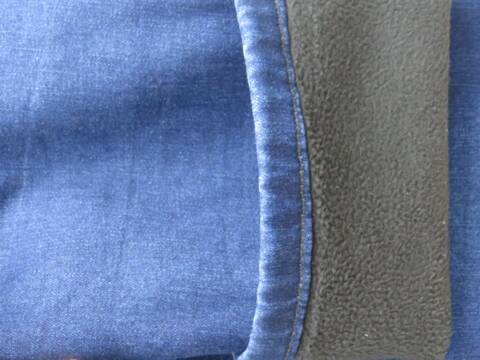 Jeansy męskie ocieplane F580 1 kolor 32-38 2