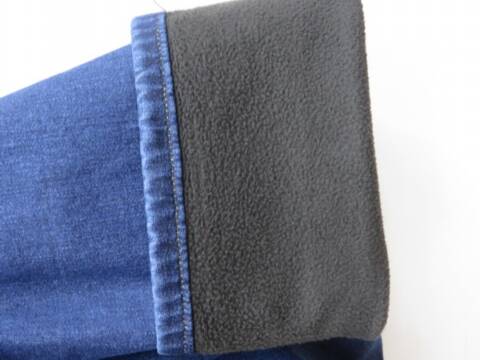 Jeansy męskie ocieplane F571 1 kolor 29-38 2