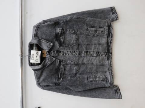 Kurtki jeansy męskie R8352 1 kolor XL-6XL