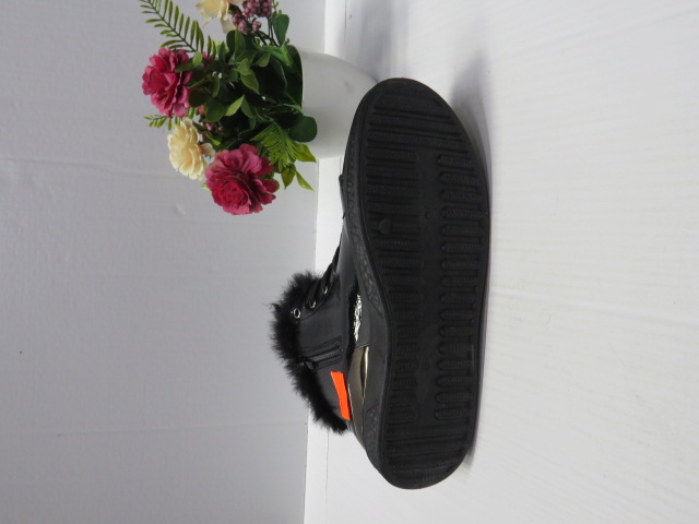 Botki Damskie 3007-10 BLACK 36-41 3