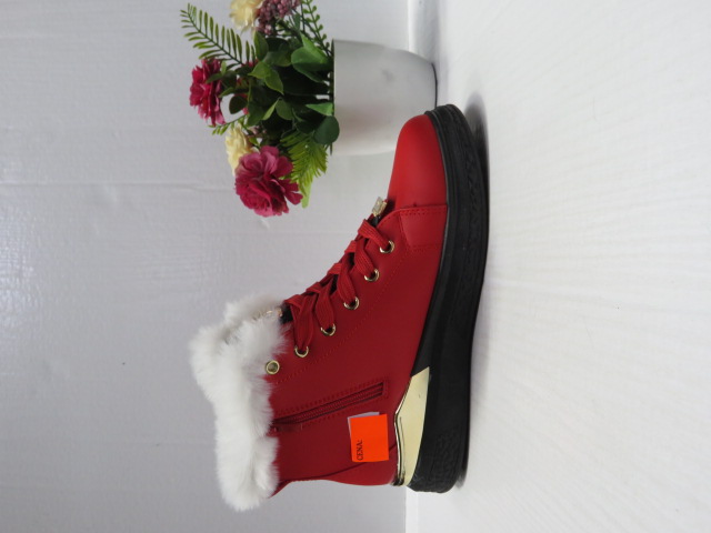 Botki Damskie 3007-4 RED 36-41 1