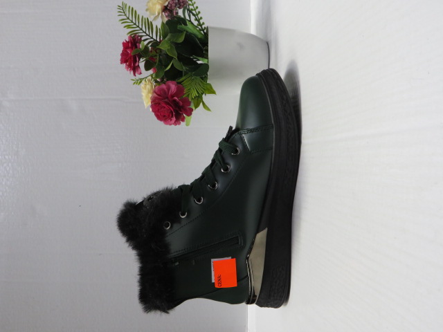 Botki Damskie 3007-9 GREEN 36-41 1