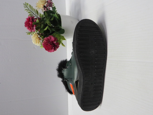 Botki Damskie 3007-9 GREEN 36-41 2