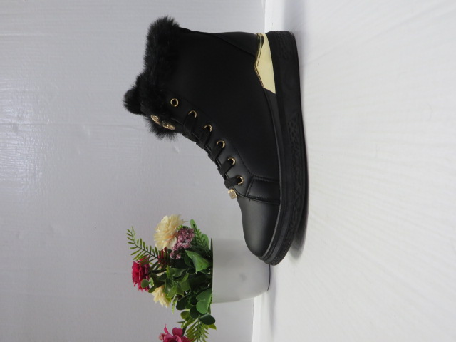 Botki Damskie 3007-1 BLACK 36-41