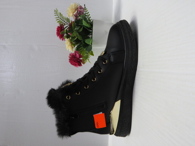 Botki Damskie 3007-1 BLACK 36-41 2