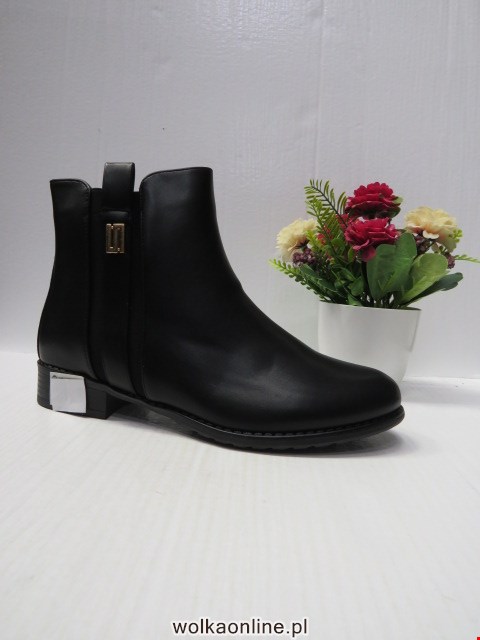 Botki Damskie H2178B PU/BLACK 36-41