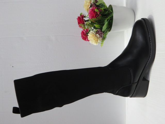 Kozaki Damskie 2102 BLACK 36-41