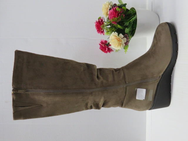 Kozaki Damskie 8818 KHAKI 36-41 1