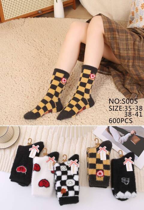 Skarpety damskie zimowe S005 Mix kolor 35-41 1